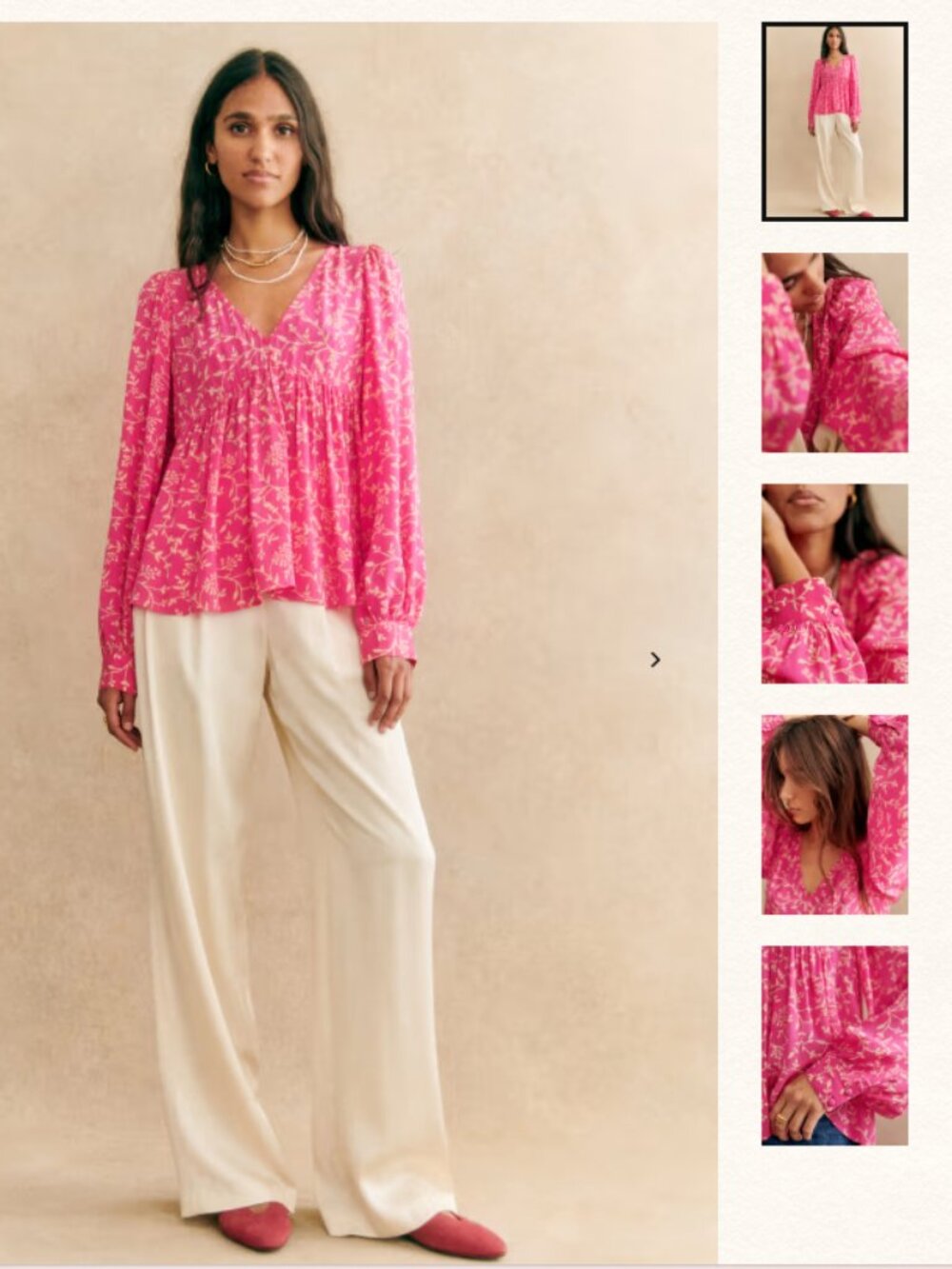Sezane Brune Blouse